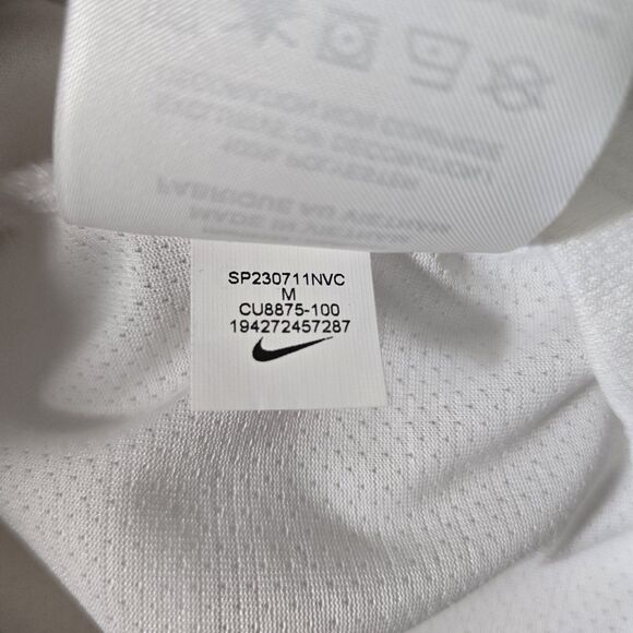 Nike Pro Elite Mens Medium Uganda Team Issued Running White T-Shirt CU8875-100 - Picture 6 of 6
